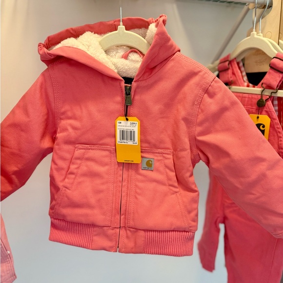 Carhartt Baby Pink Hooded Jacket - Picture 3 of 4